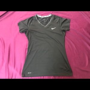 Black Nike drifit workout shirt